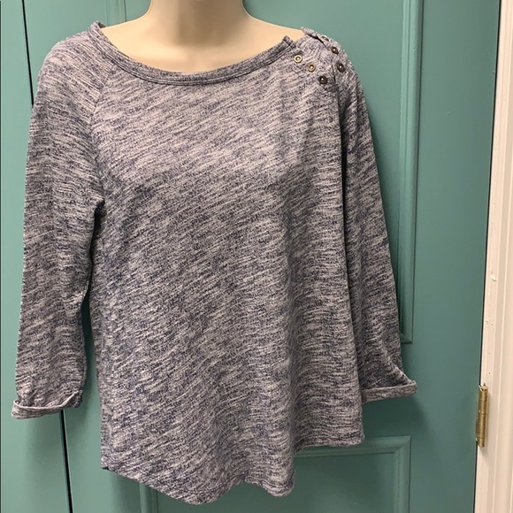 🆕 Lucky Brand top 3/4 sleeves - Picture 1 of 6